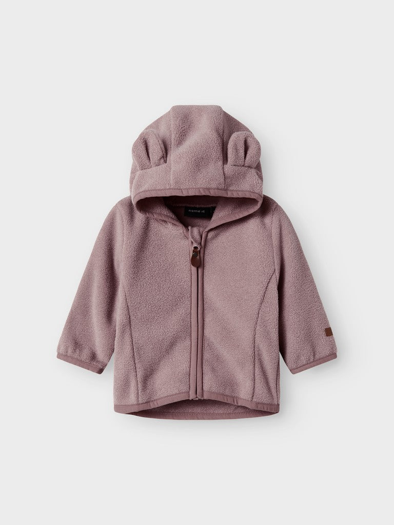 Jacka Fleece Meeko Enfärgad Rosa