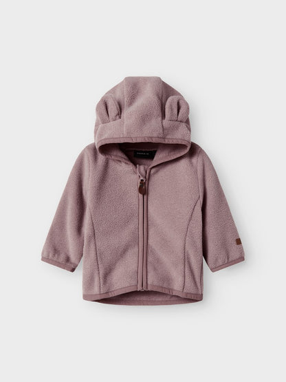 Jacka Fleece Meeko Enfärgad Rosa