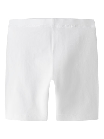 Cykelbyxa/Korta Leggings Vivian Enfärgad Vit