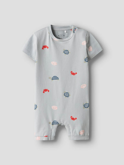 Byxdress Vroels Sköldpadda Krabba Ljusblå