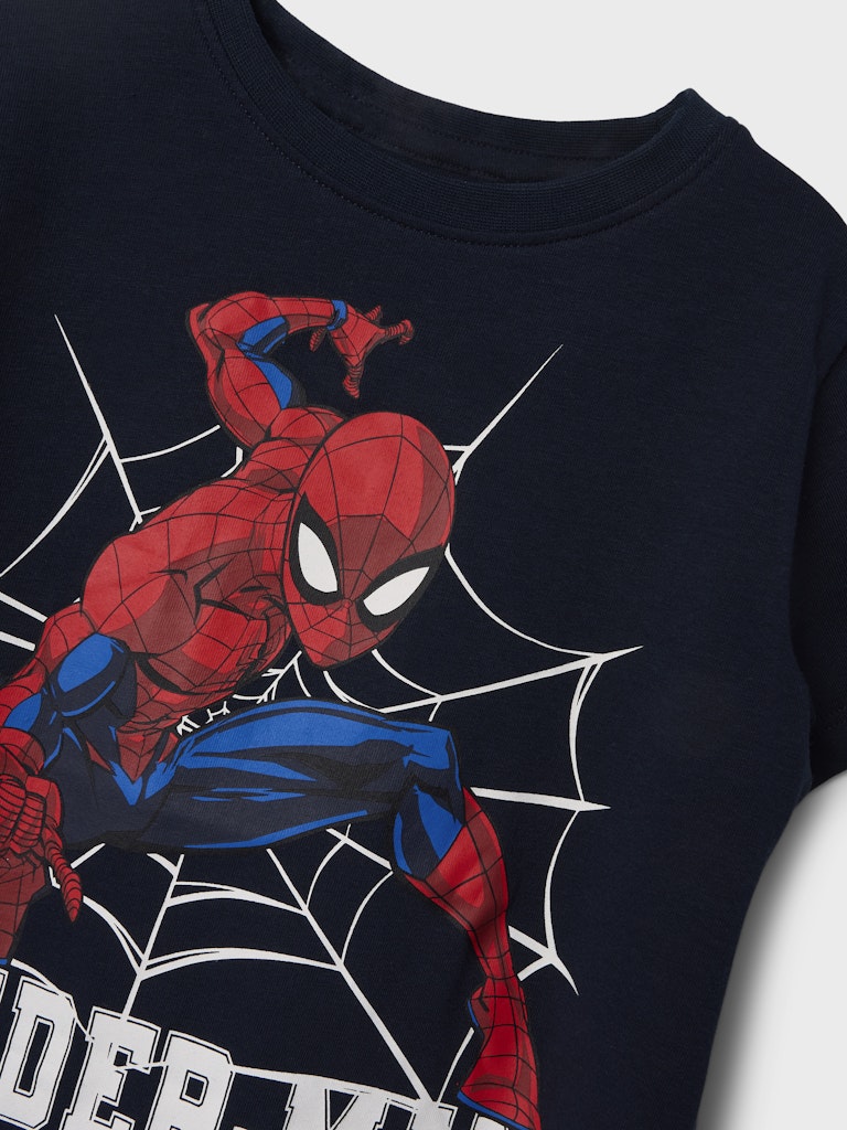Shorts-set/Pyjamas Spiderman Kortärmad Blå