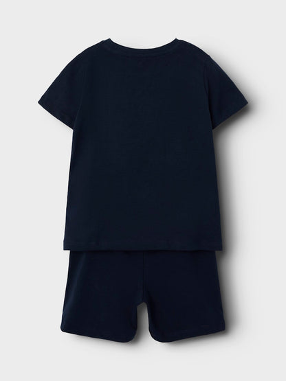 Shorts-set/Pyjamas Spiderman Kortärmad Blå