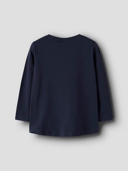 Långärmad Topp Vix Katt Blå