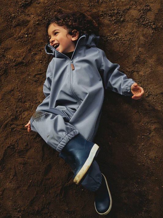 Softshell Overall Vattentät Alfa08 Magisk Bilar Blå