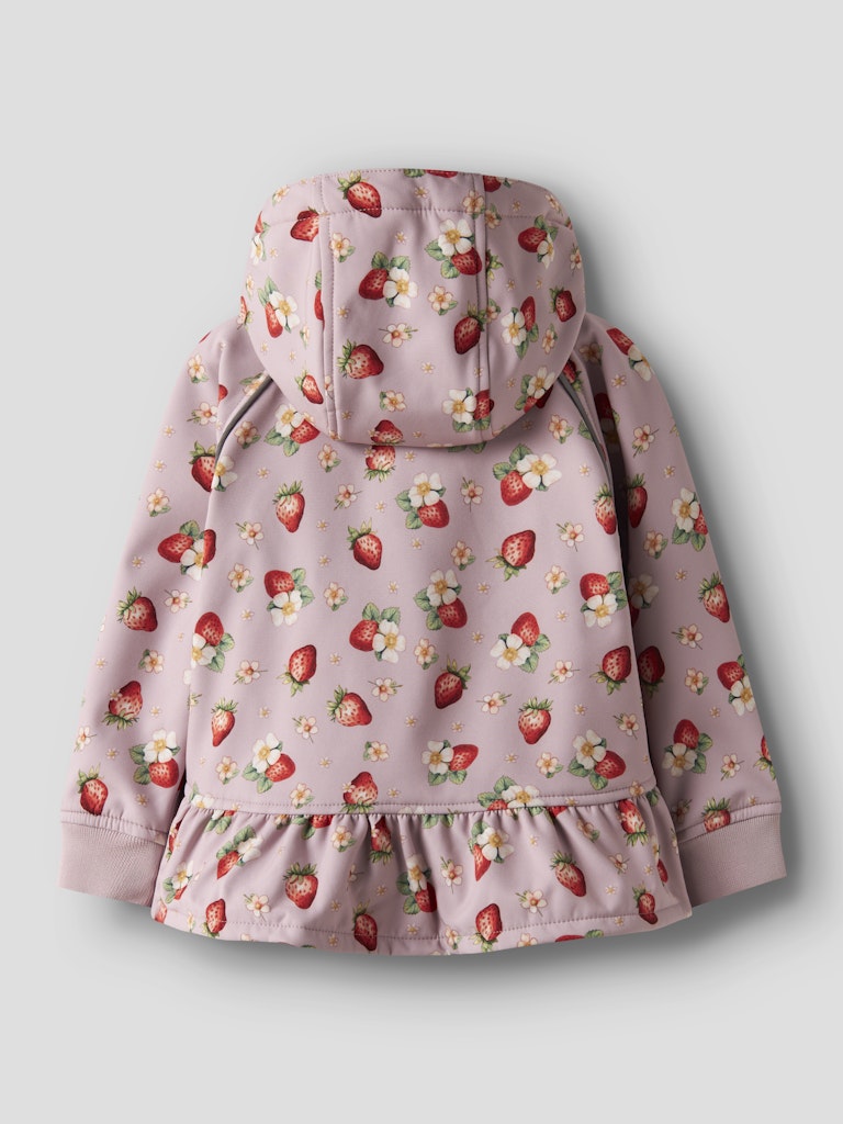 Softshell Jacka Vattentät Alfa08 Jordgubbar Rosa