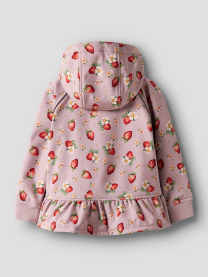Softshell Jacka Vattentät Alfa08 Jordgubbar Rosa