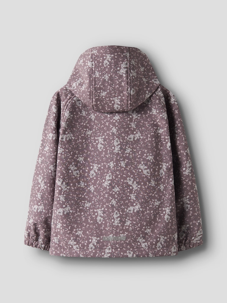 Softshell Jacka K Vattentät Alfa08 Mönstrad Lila