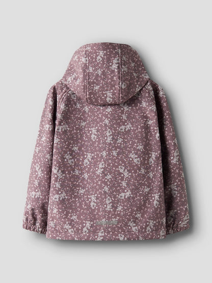 Softshell Jacka K Vattentät Alfa08 Mönstrad Lila
