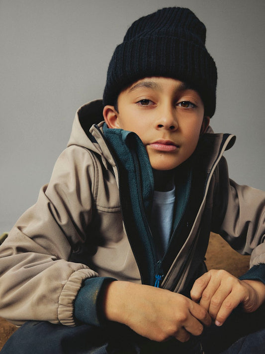 Softshell Jacka K Enfärgad Vattentät Alfa08 Beige