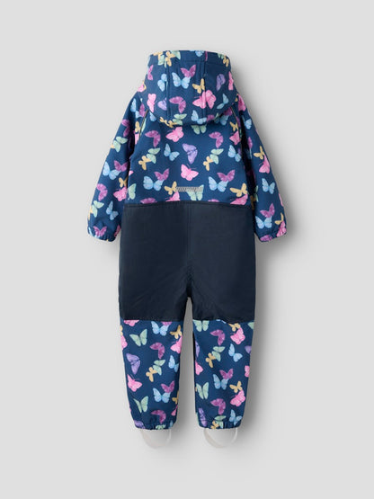 Softshell Overall Vattentät Fjärilar Alfa08 Blå