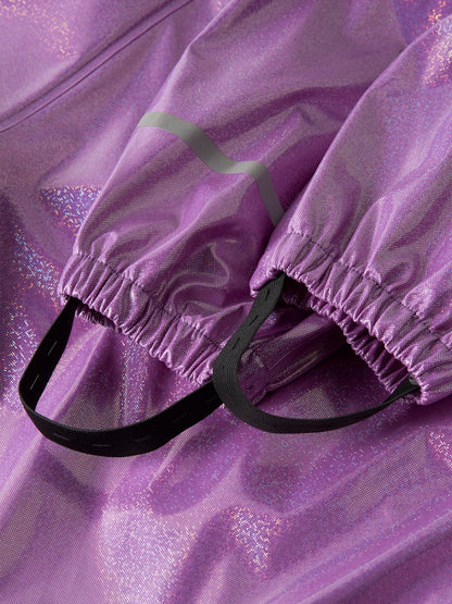 Regnställ Galonset Dry10 Ofodrat Glitter Lila/Rosa