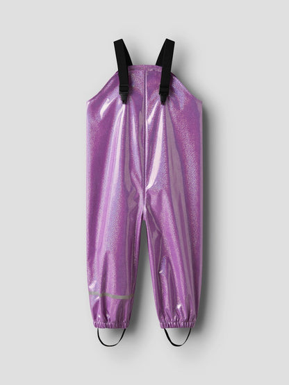Regnställ Galonset Dry10 Ofodrat Glitter Lila/Rosa