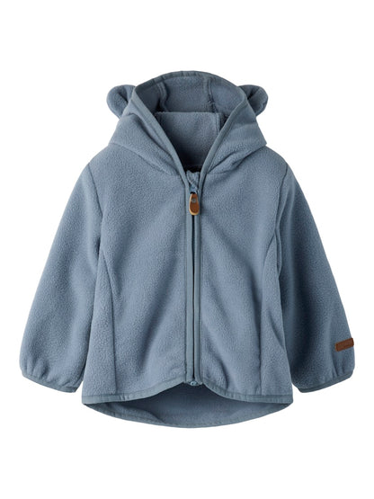 Jacka Fleece Meeko Enfärgad Blå