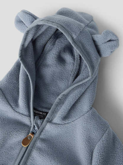 Jacka Fleece Meeko Enfärgad Blå