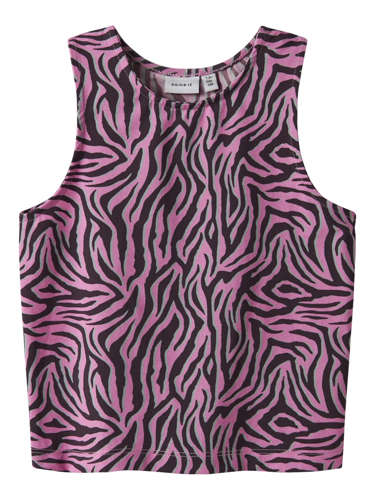 Topp Britta Mönstrad Rosa / Svart