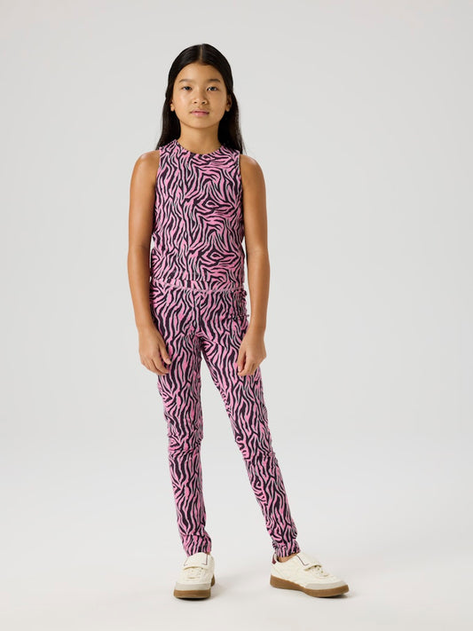 Leggings Britta Mönstrade Rosa / Svart