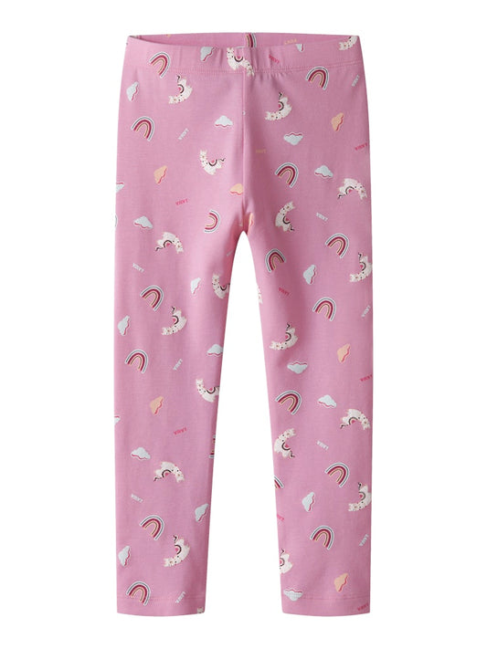 Leggings Bilona Regnbåge Rosa