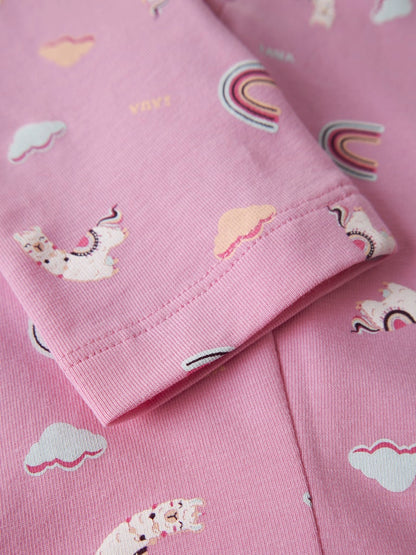 Leggings Bilona Regnbåge Rosa