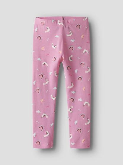 Leggings Bilona Regnbåge Rosa