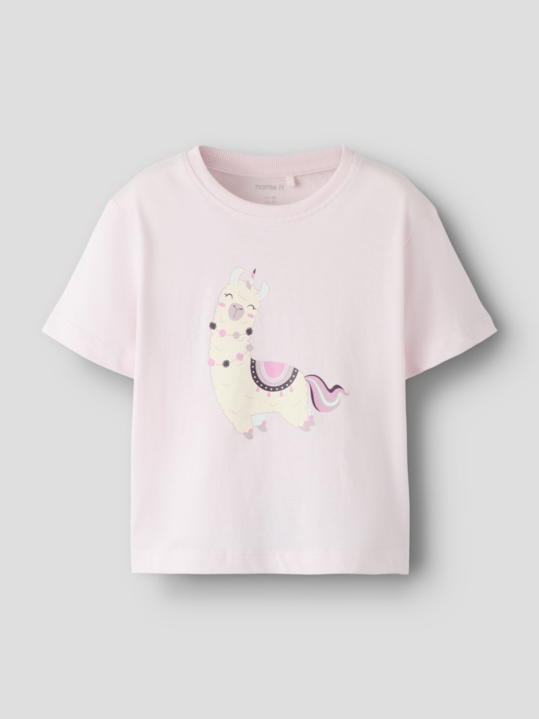 T-shirt Kortärmad Enhörning Belina Rosa