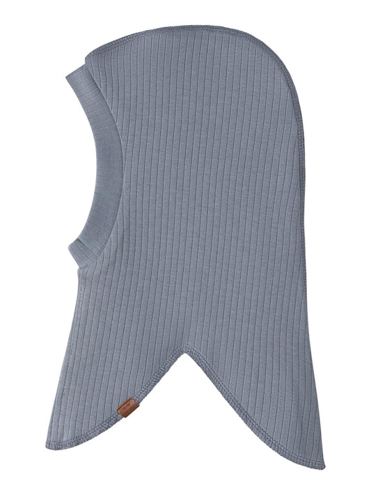 Balaclava Mex Ribbad Enfärgad Blå