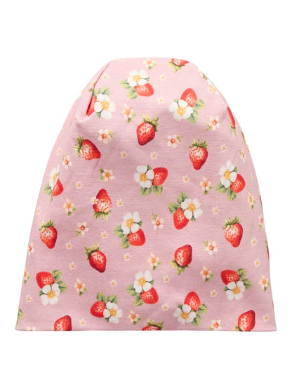 Mössa Moppy Jordgubbar Dropshape Rosa