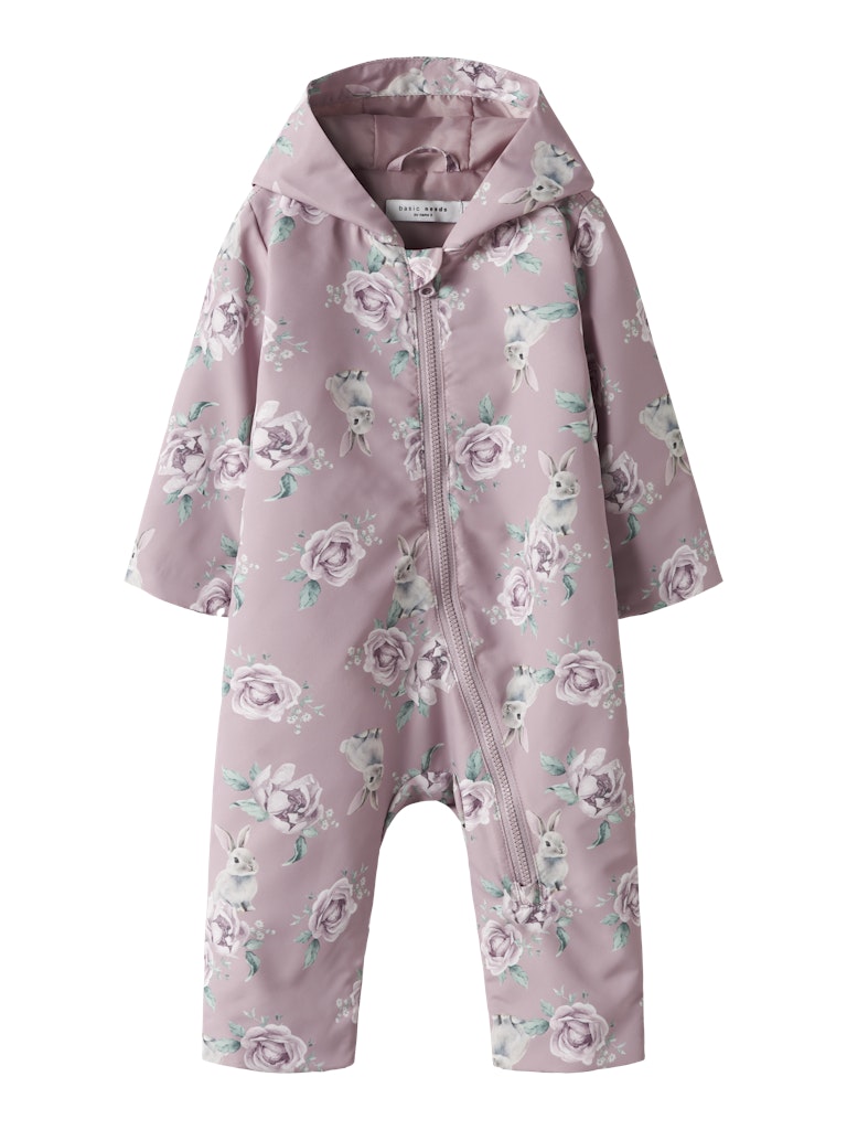 Vindoverall Maxi Mönstrad Rosa