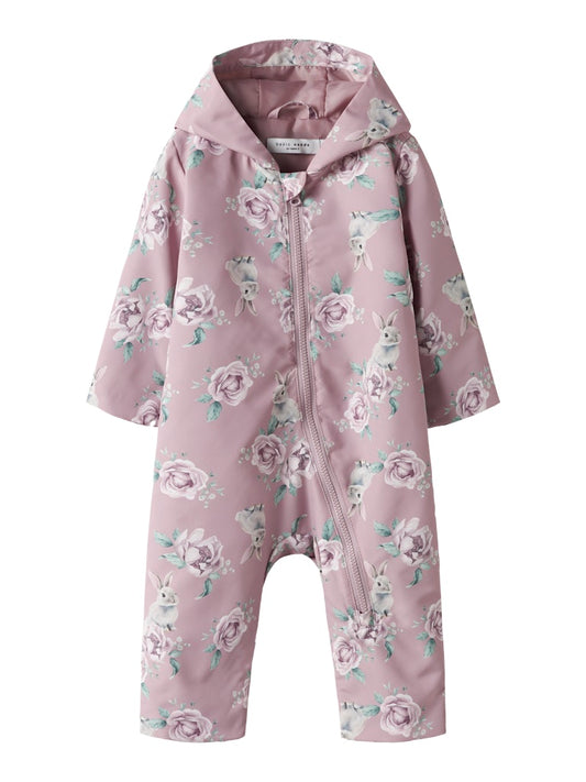 Vindoverall Maxi Mönstrad Rosa