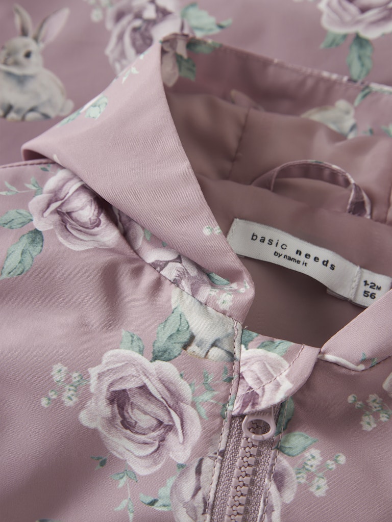 Vindoverall Maxi Mönstrad Rosa