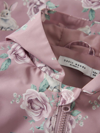 Vindoverall Maxi Mönstrad Rosa