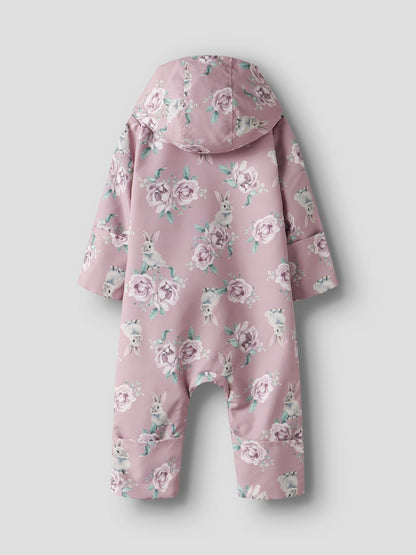 Vindoverall Maxi Mönstrad Rosa