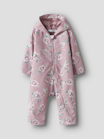 Vindoverall Maxi Mönstrad Rosa