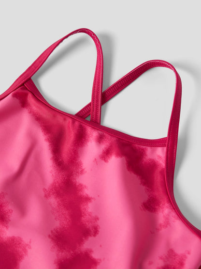 Baddräkt Zizla K Mönstrad Rosa