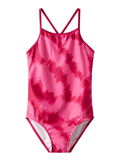 Baddräkt Zizla K Mönstrad Rosa