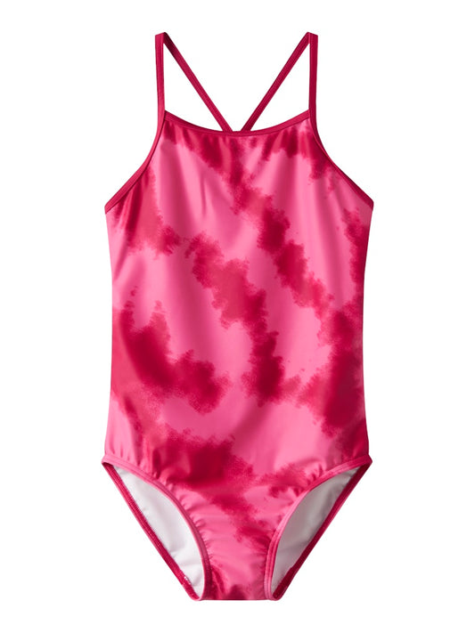 Baddräkt Zizla K Mönstrad Rosa