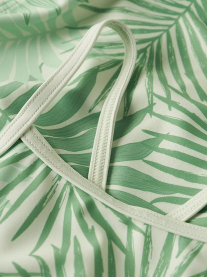 Baddräkt Zizla K Mönstrad Grön