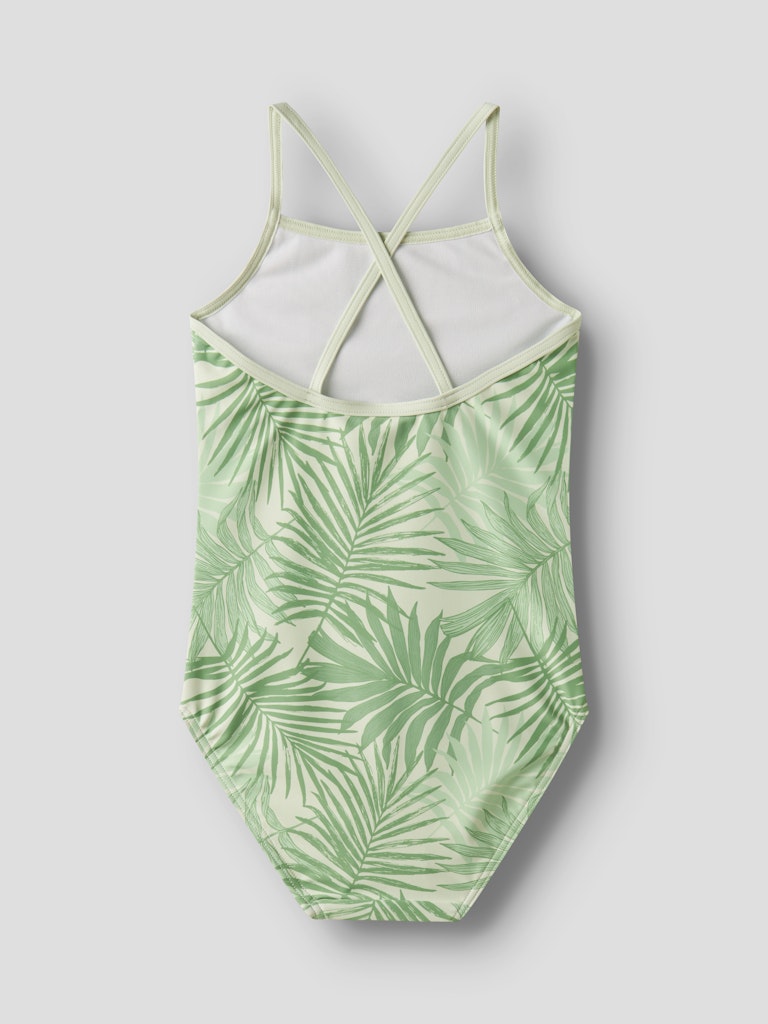 Baddräkt Zizla K Mönstrad Grön