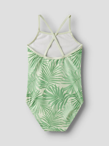 Baddräkt Zizla K Mönstrad Grön