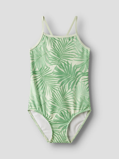 Baddräkt Zizla K Mönstrad Grön