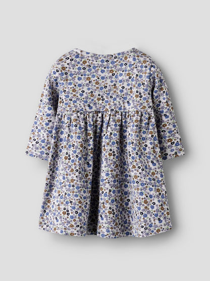 Klänning Tuline B Blommor Mönstrad Lila