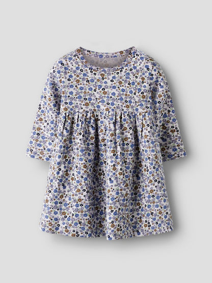 Klänning Tuline B Blommor Mönstrad Lila