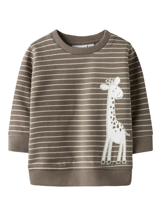 Sweattröja Giraff Tut Brun