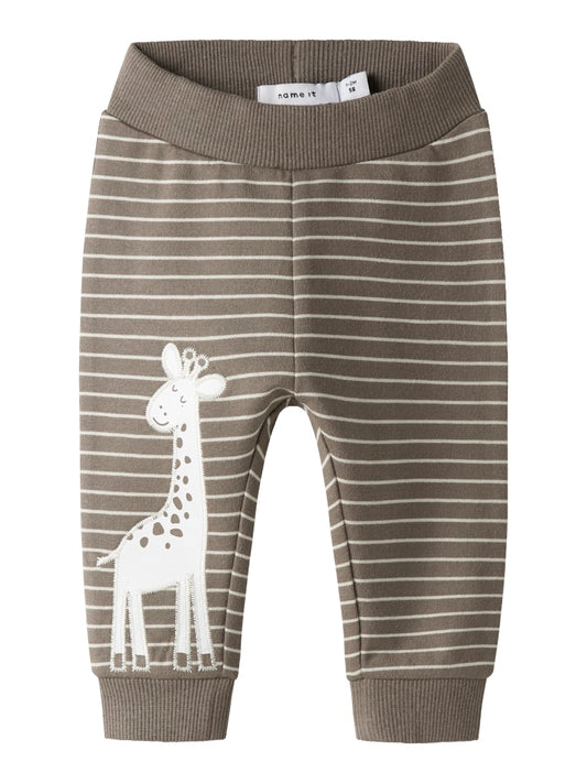 Sweatbyxa Giraff Tut Brun