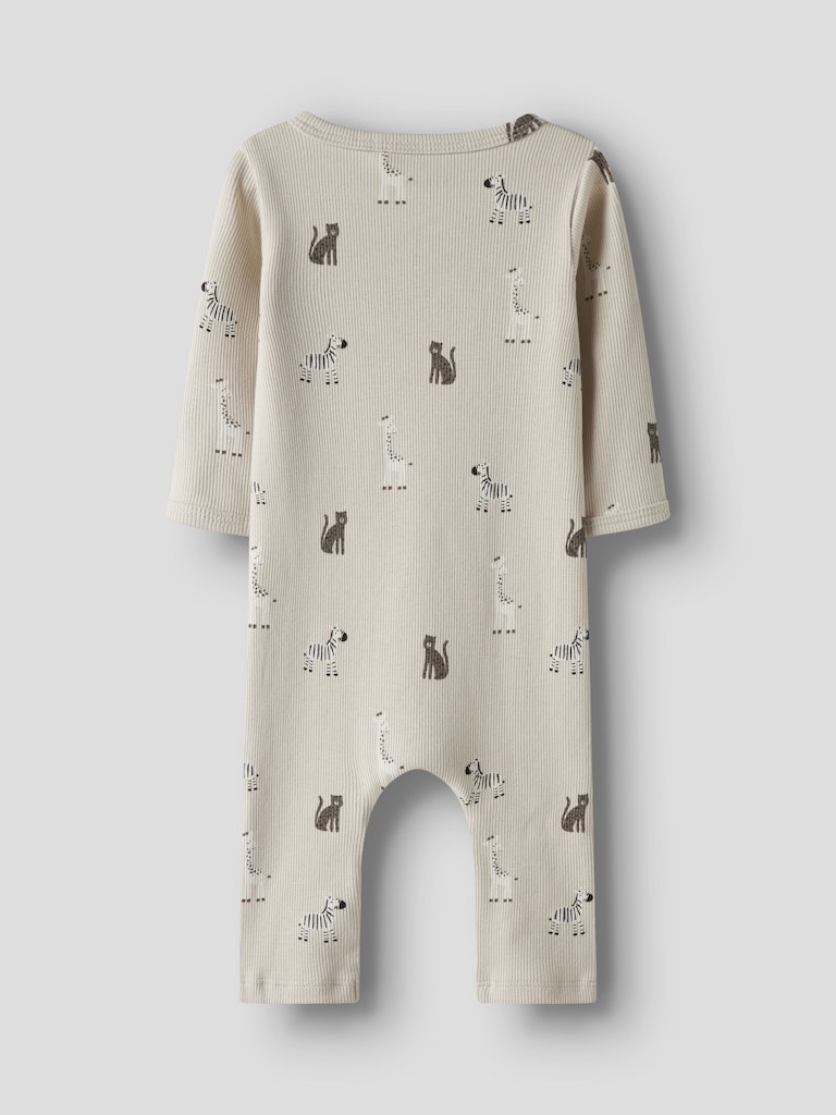 Byxdress Ribbad Safaridjur Tolla Beige