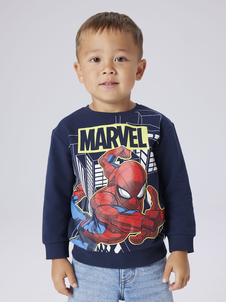 Sweattröja Spiderman Dion Blå