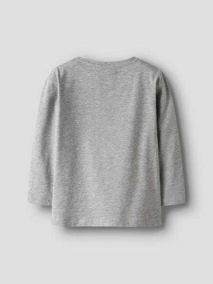 Topp Långärmad Blixten McQueen Draco Grå