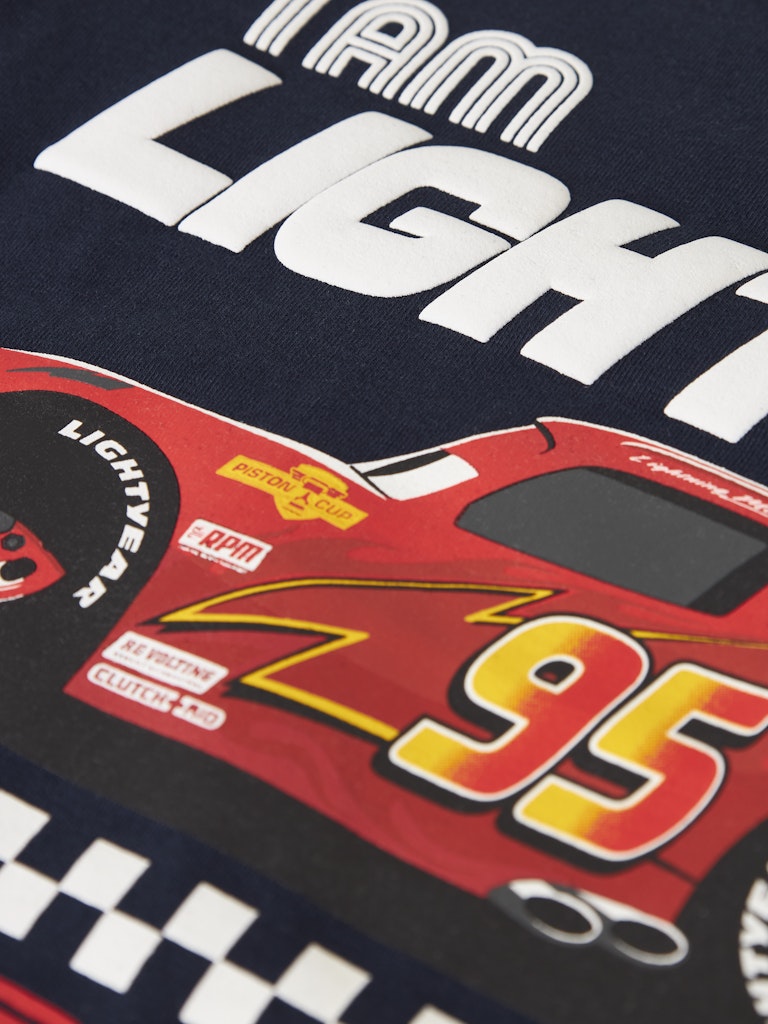 Topp Långärmad Blixten McQueen Draco Blå