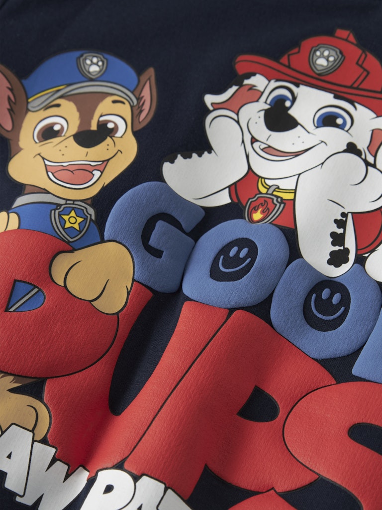 Sweattröja Paw Patrol Jeep Blå