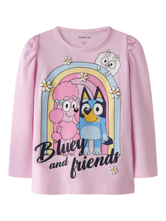 Långärmad Topp Bluey Jessie Rosa