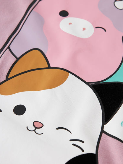 Topp Squishmallows Kortärmad Jyma Rosa